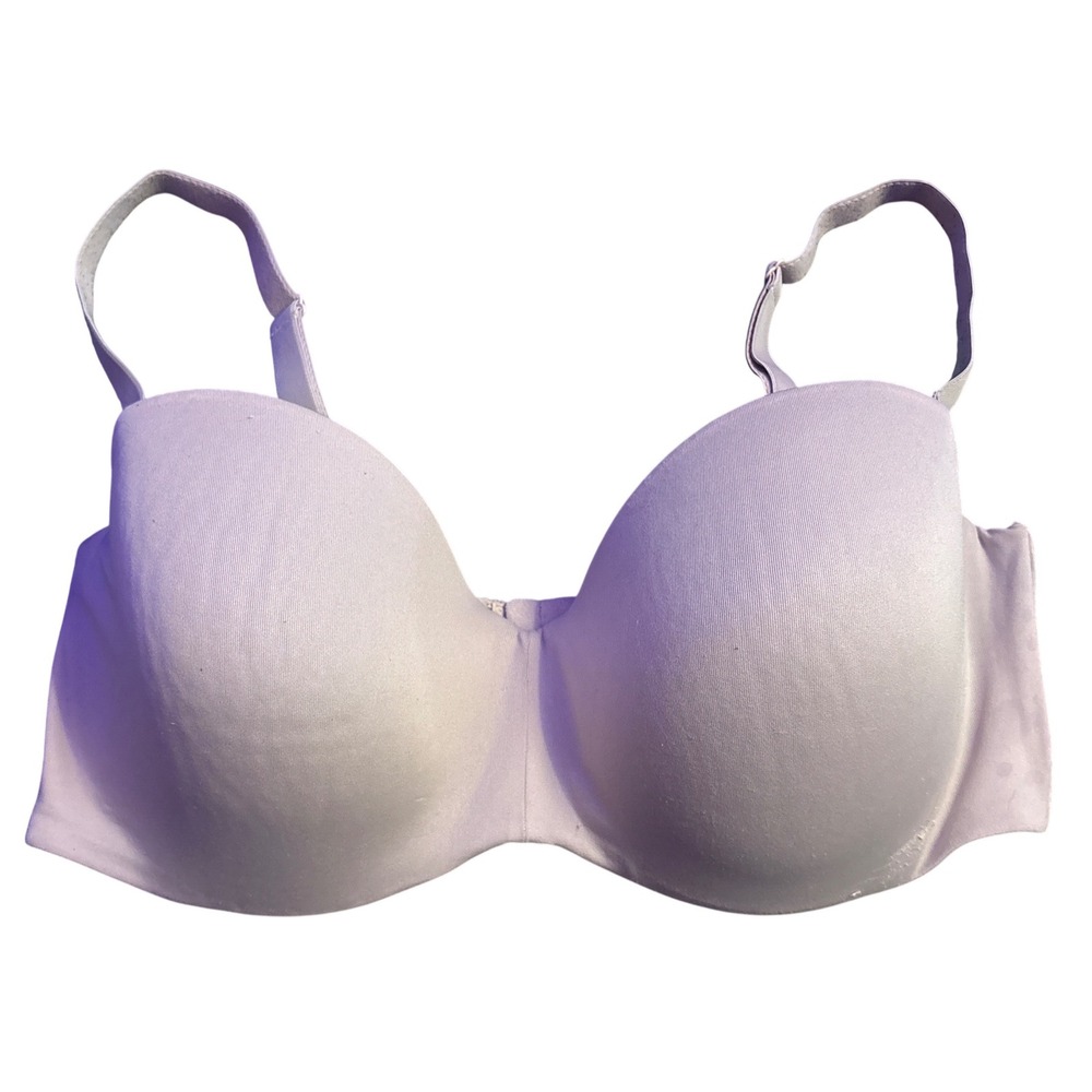 Maidenform T-Shirt Bra White Molded Underwire Full Coverage Full Figure 38DD